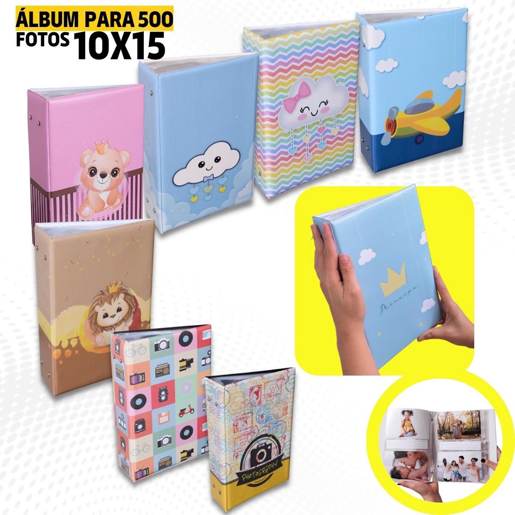 Álbum Fotos 500 Fotos: Onde Comprar | BuscaProdutos