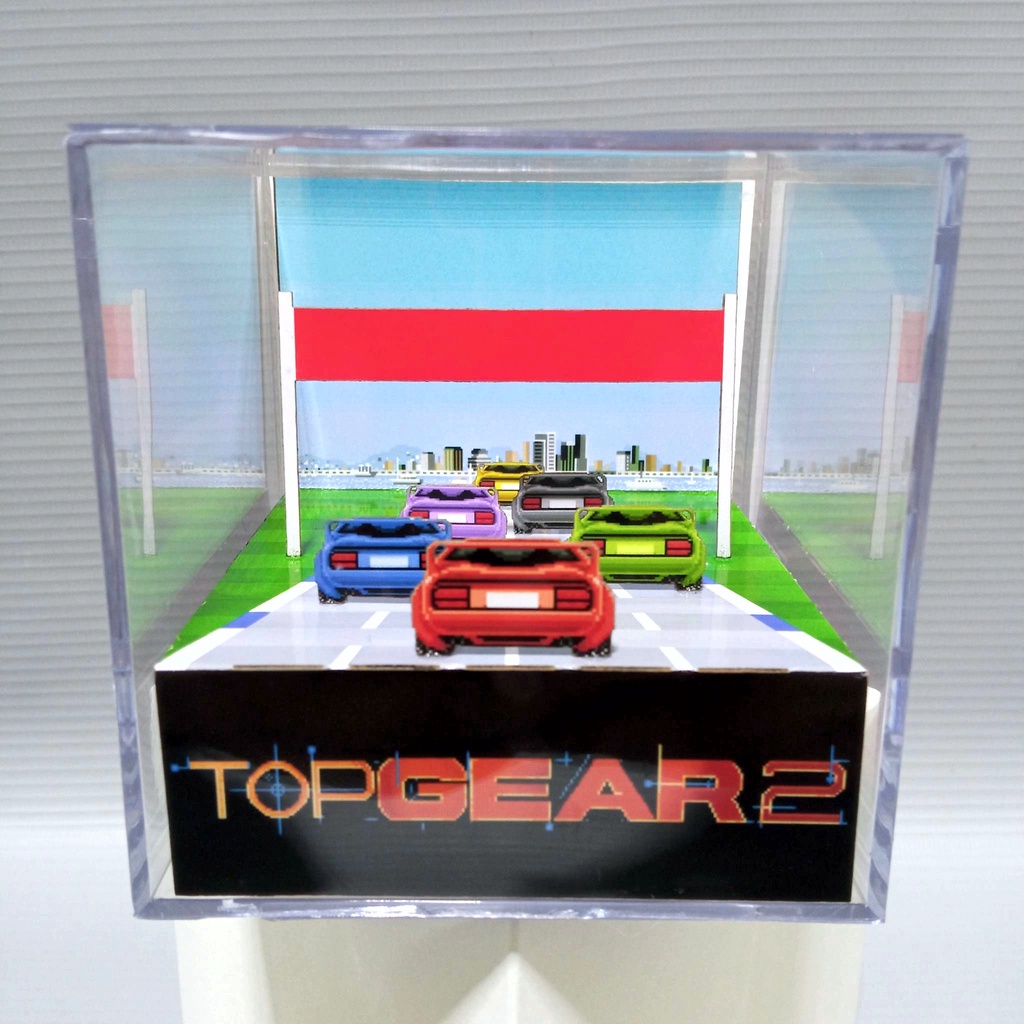 Cubo Diorama Top Gear 2
