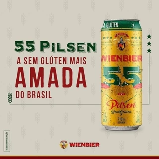 Cerveja Wienbier 55 Sem Glúten 710ml