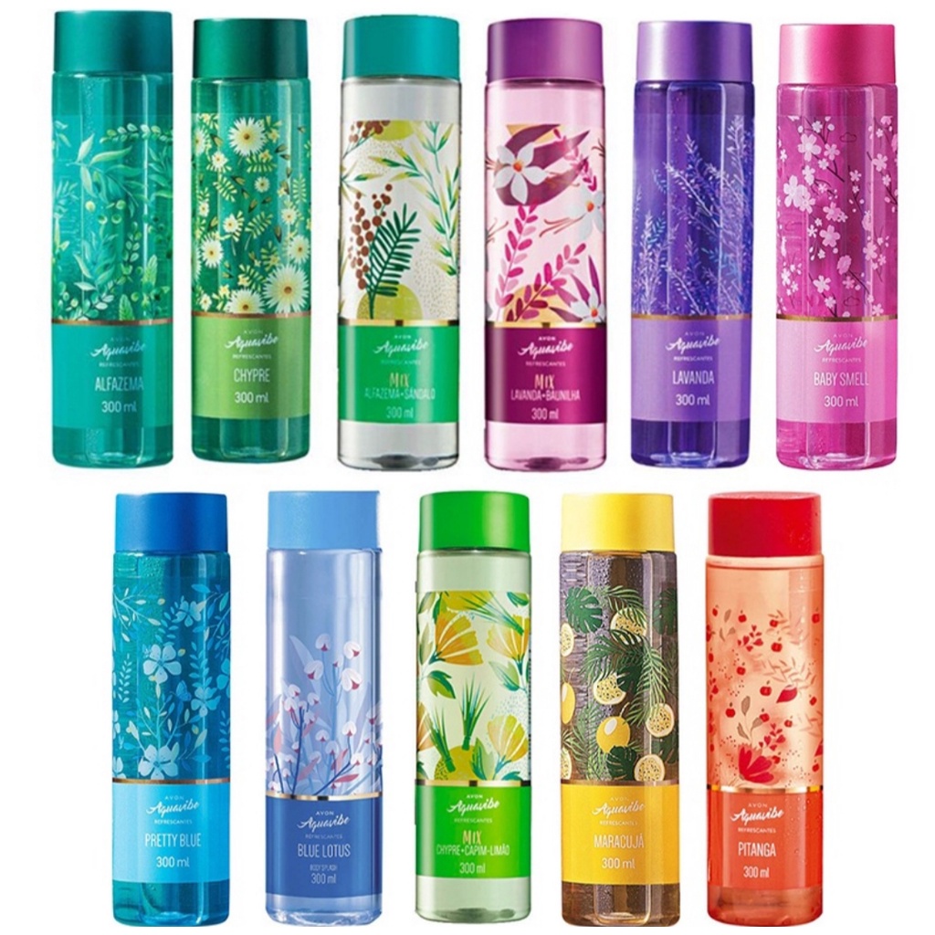 Body Splash Refrescante, Aquavibe Avon (Escolha o seu) Tamanho (1litro, 300 ml, 150 ml) Shopee