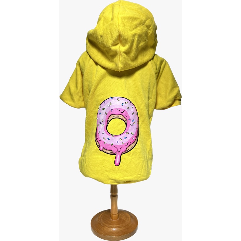 Moletom de donuts store amarelo