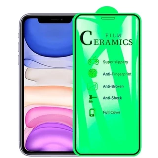 Película Cerâmica Gel iPhone 9D 3D Flexível IPhone 6 7 8 Plus XR 11 12 13 14 promax