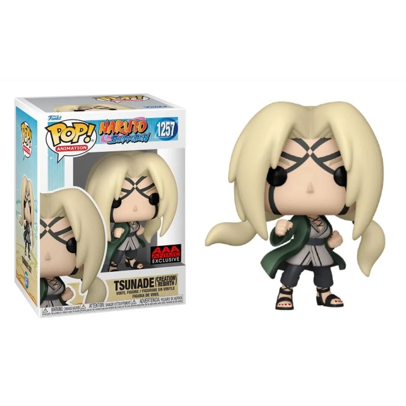 FUNKO POP NARUTO TSUNADE CREATON REBIRTH *EX* 1257 NOVO ORIGINAL