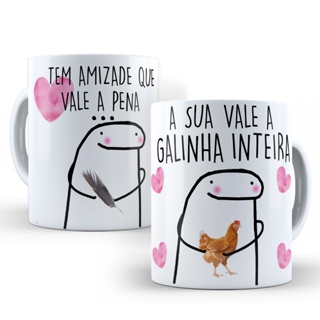 Caneca Namorados Frase Amor Love Flork Casal Meme Cerâmica 325ml - Pandika  - Canecas - Magazine Luiza