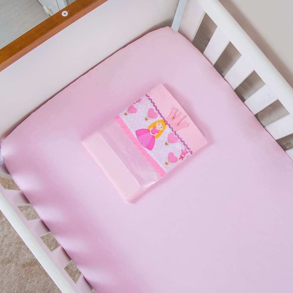 Jogo de Lençol 02 Peças P/ Cama Montessoriana com fronha 0.50cm x 0.70cm