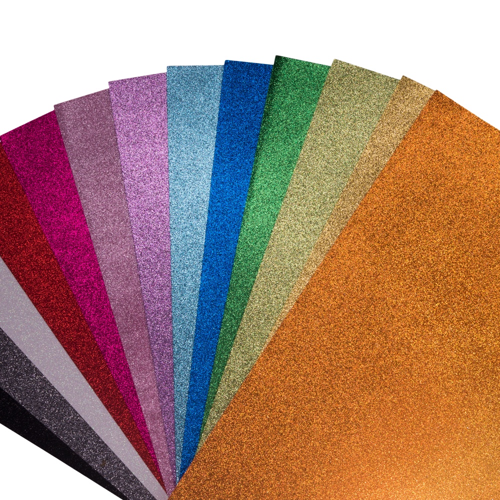 Cartolina Placa de EVA 40 x 48cm com Glitter