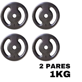 Kit 4 Unidades (2 Pares ) De Anilha Pintada 1kg