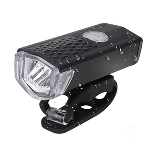 Farol Lanterna Bike Led 4 Funções Recarregável Quebra Galho