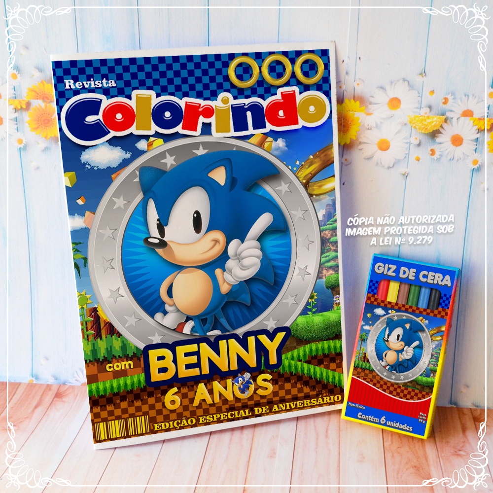 Revistas Personalizadas: Sonic