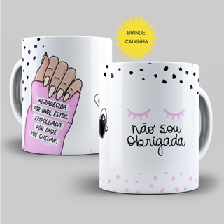 CANECA FLORK MEME VOCE MERECE – Gi Flores