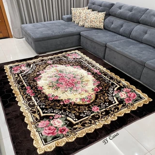 Tapete Sala Veludo Indiano 2,00x2,50 Luxuoso Aveludado