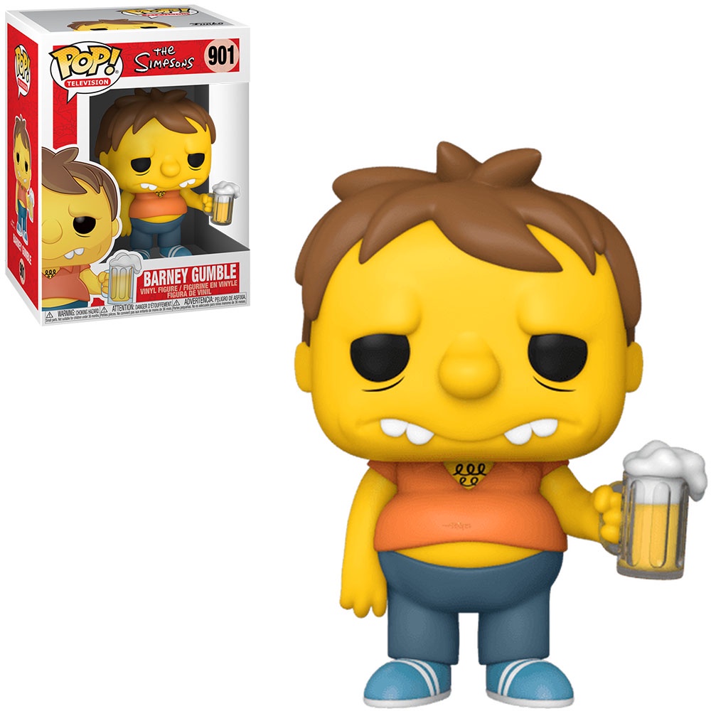 FUNKO POP THE SIMPSONS - BARNEY GUMBLE 901 NOVO ORIGINAL