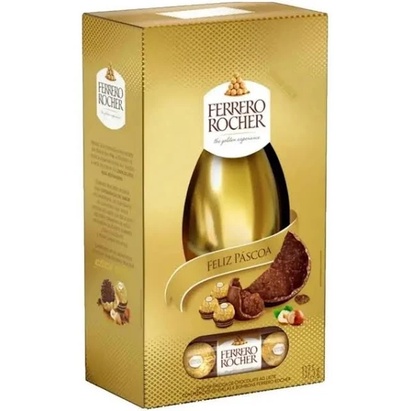 Ovo De Páscoa Ferrero Rocher Box 137,5g Entrega Rápida