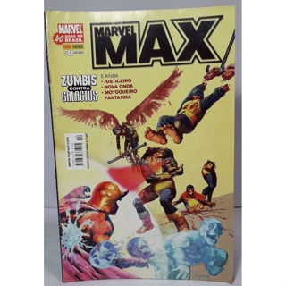 Revista Marvel Max N° 5, Livro Panini Comics/ Marvel Max Usado 90438495