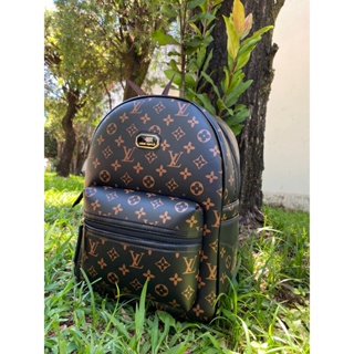 Mochila Bolsa Em Couro Reforçada Louis Vuitton Luxo Unissex Feminina  Masculina SUPER DESCONTO