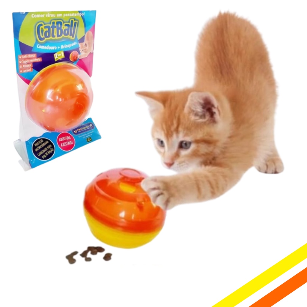 Brinquedo Interativo p/ Gatos Pet Games Lagartixas Sortidas