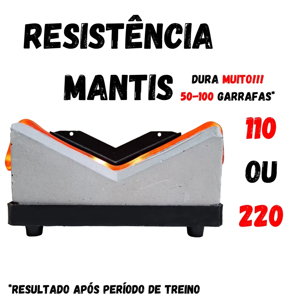 Maquina Cortadora de Garrafa Vidro Elétrica 2 Resistencia