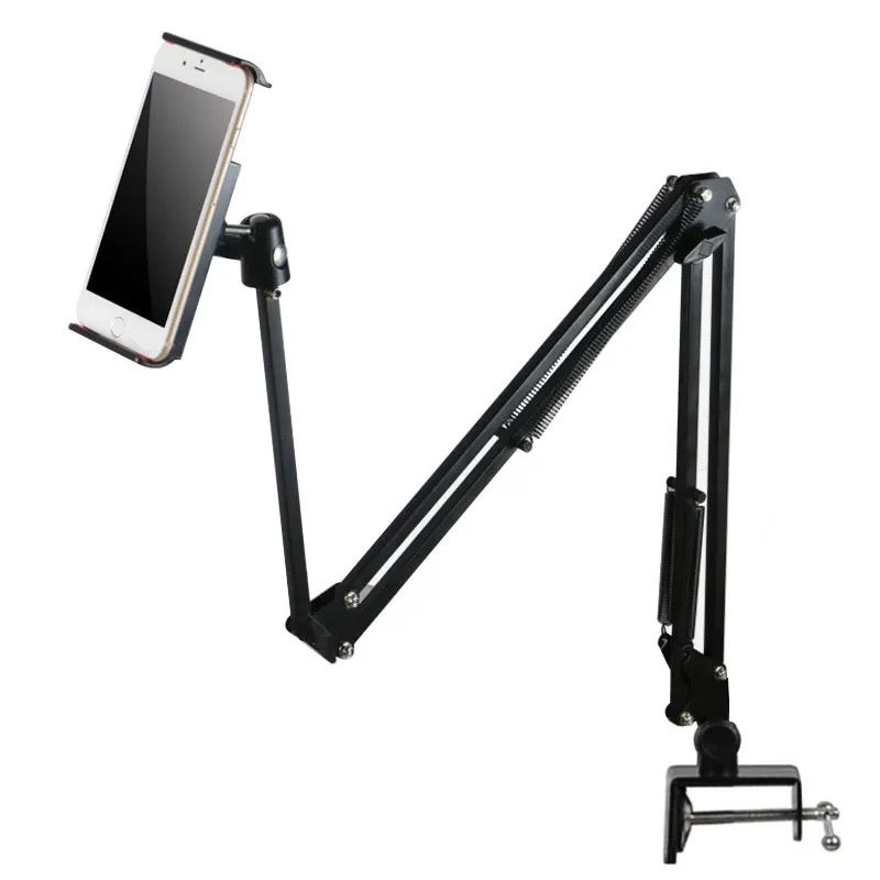 Braço Suporte Articulado Flexível De Mesa Celular Smartphone