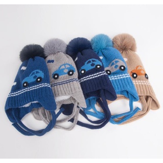 Gorro Touca Longo Infantil Menino Menina Tricotado Quente Fashion