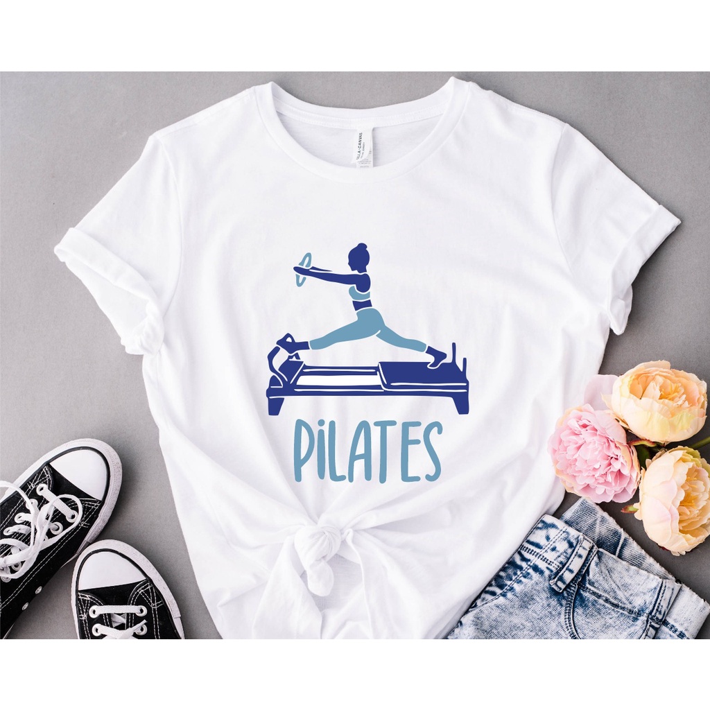 Camisetas de Pilates, yoga y marcha nórdica