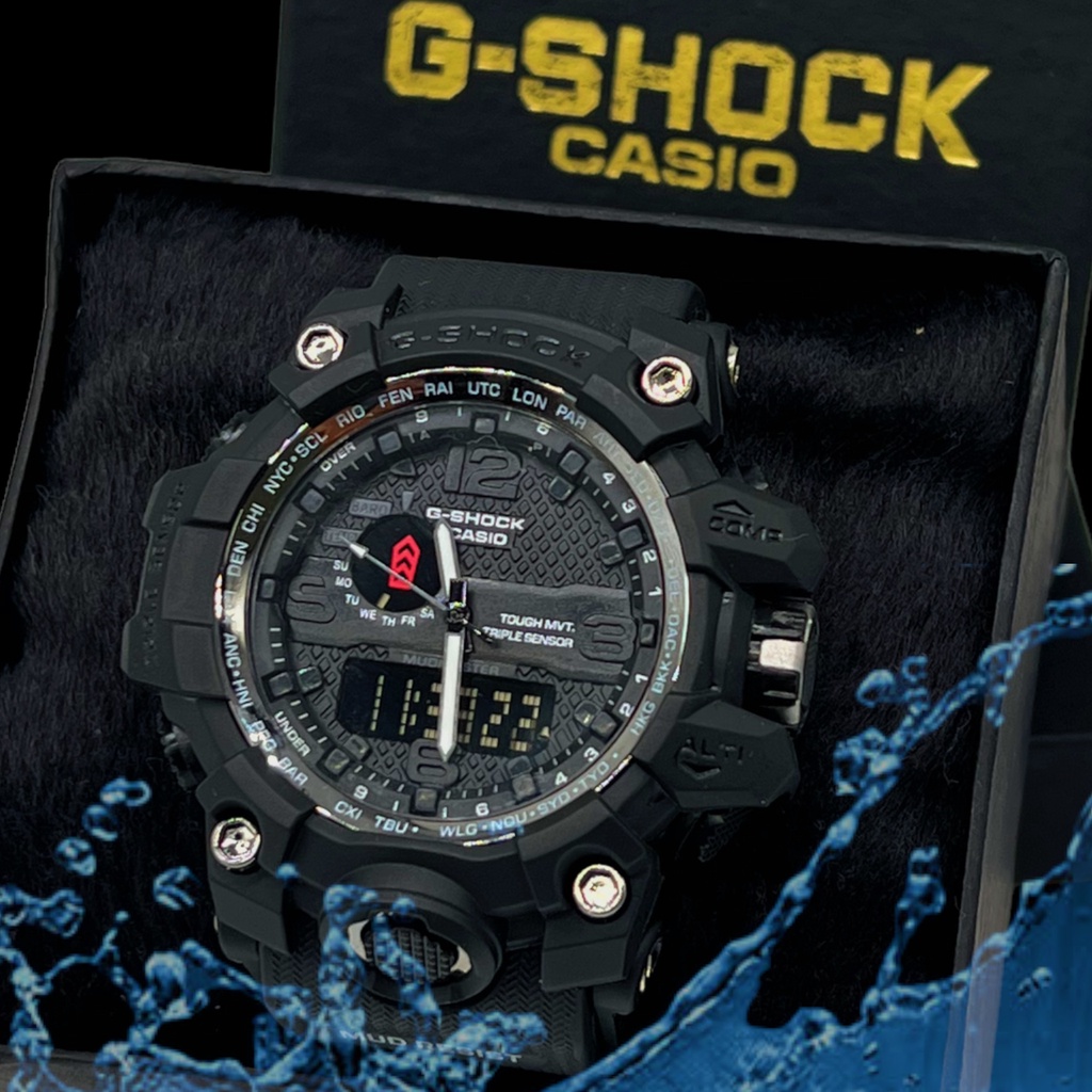 Comprar Relógio G-shock Mudmaster Speed Preto / Vermelho a prova dagua -  R$69,99 - Rélógios no Atacado