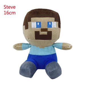 Boneco De Pelúcia Minecraft Série Completa My World Brinquedo Steve Creeper  Enderman Ovelha Abelha Warden Pelucia Presente Para Crianças