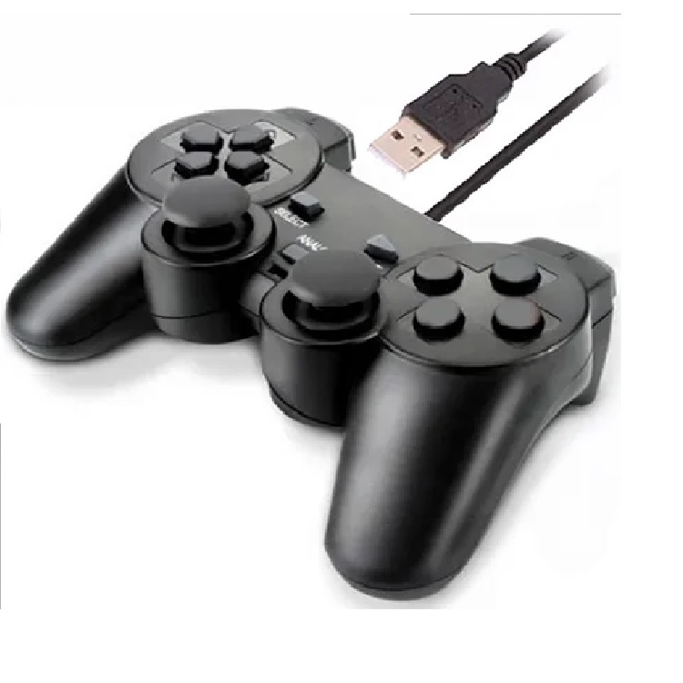 Controle Joystick Games Console e Computador Entrada Usb Pc Ps2