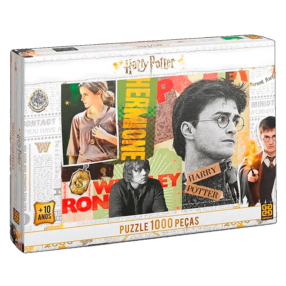 Quebra Cabeça 1000 Peças Harry Potter - Grow 3617