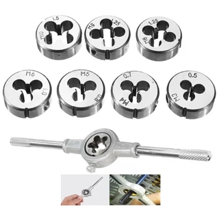 Kit Profissional De Tarracha 8 Peças Cossinetes