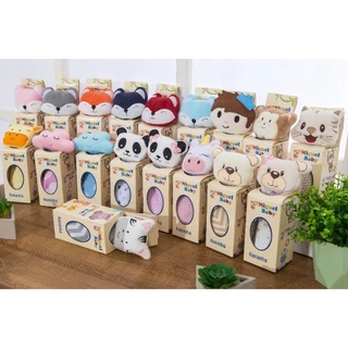 Naninha Com Prendedor de Chupeta Bichinhos de Pelúcia Antialérgico Para Bebê