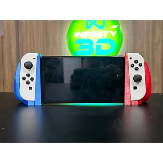 Grip De Mão Nintendo Switch P/ Controle Joy Con Joystick