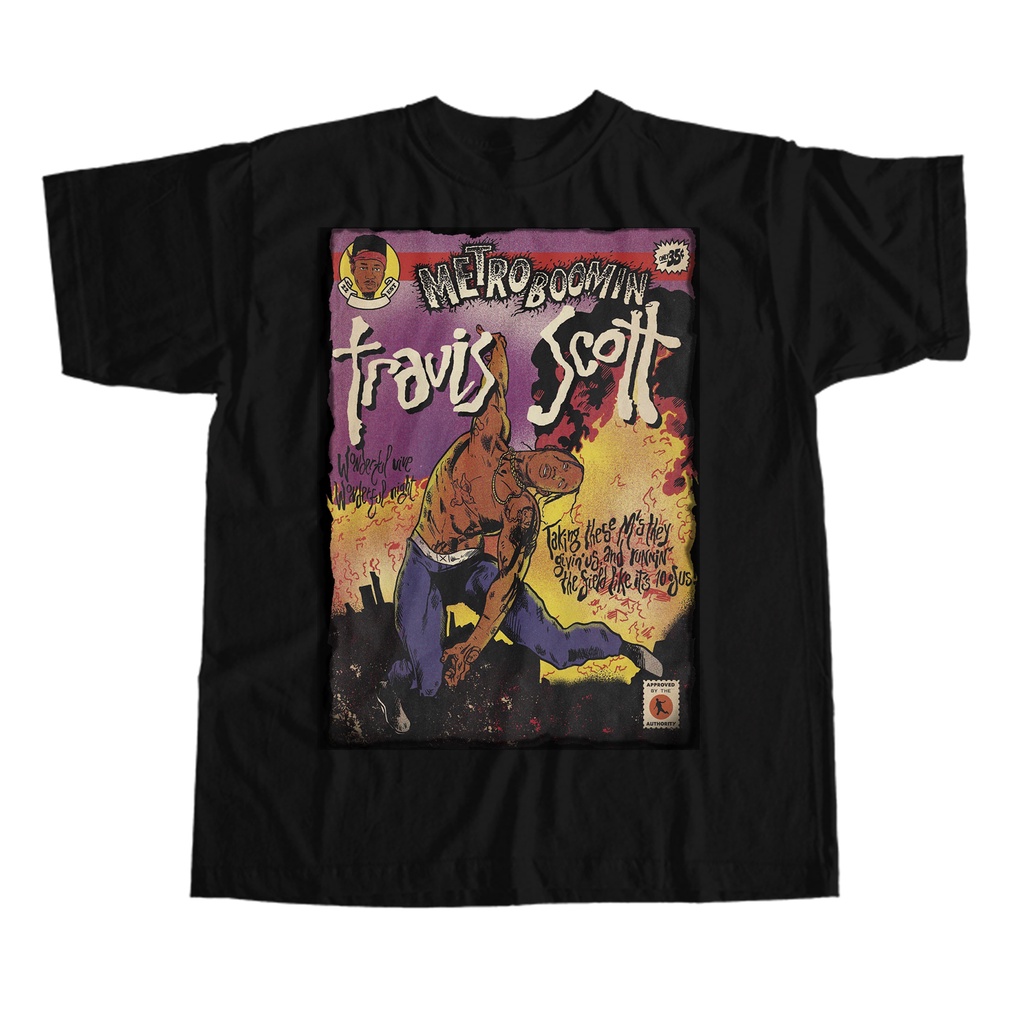 Camiseta Metro Boomin Heroes & Villains Travis Scott Camiseta Metro Boomin Heroes & Villains Travis Scott
