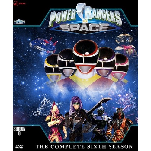 POWER RANGERS NO ESPAÇO (43 EPISÓDIOS - COMPLETO) | Shopee Brasil
