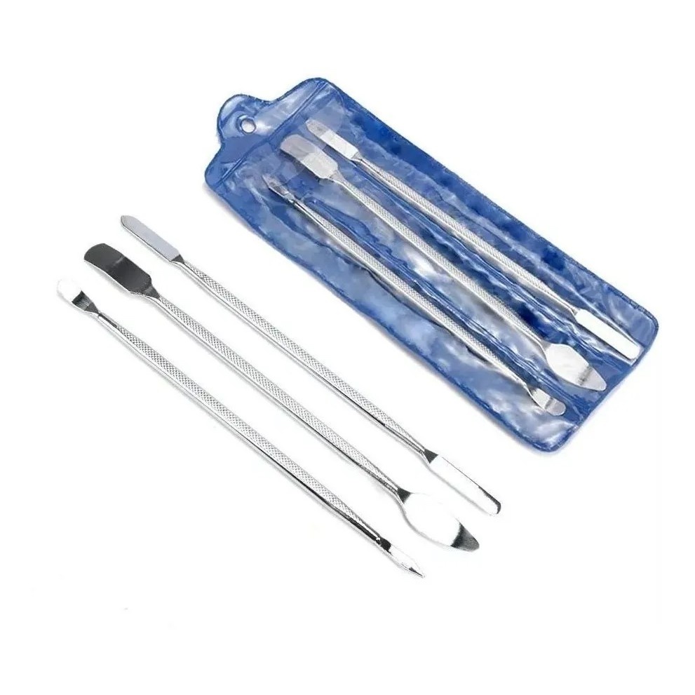 3 Espatulas De Aço Precisão Para Manutenção Tablets Notebooks E Celulares