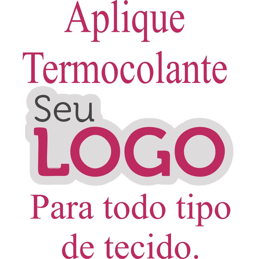 10 Apliques termocolante têxteis 7 cm