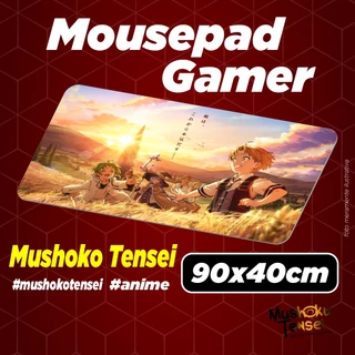Mouse Pad Gamer Personalizado - Mushuko Tensei - Anime - 90x40cm