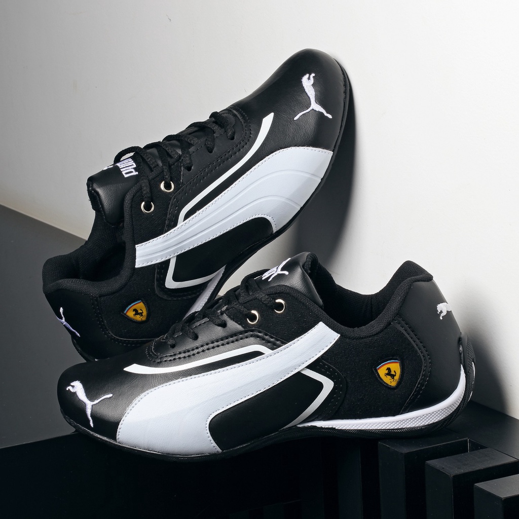 Tênis Masculino Puma Ferrari Esportivo Corrida Leve Promoção