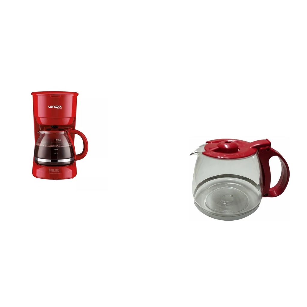 Jarra P/ Cafeteira Lenoxx Easy Red Pca019 Envio Imediato PROMOÇÃO