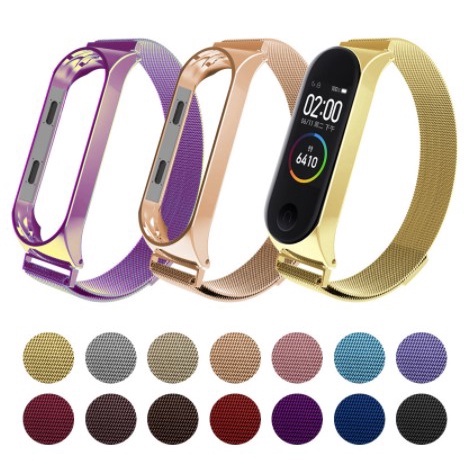 Pulseira De Aço Metal Magnética Para Relógio Xiaomi mi Band 7 pronta Entrega Excelente qualidade