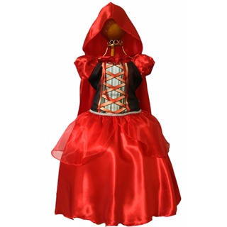 Fantasia Vampira Clássica Halloween Infantil - SKU 090821