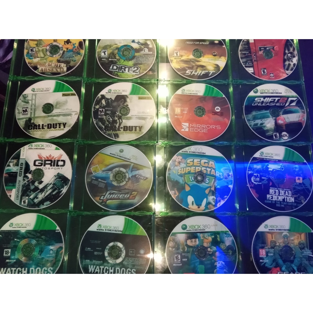 JOGOS PARA XBOX 360 LT3.0 COM CAIXA DE ACRILICO | Shopee Brasil