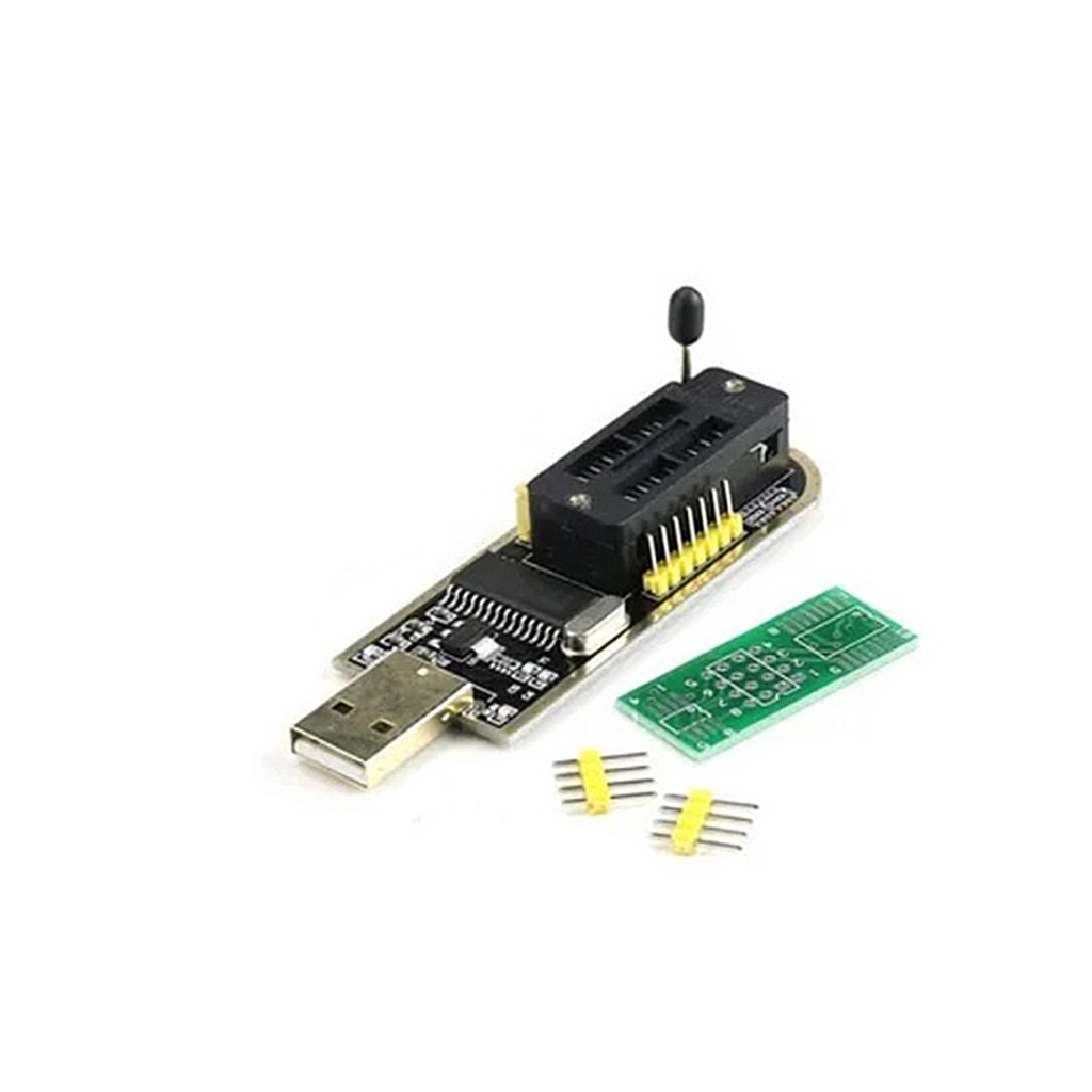 Kit Gravador Bios Eprom Usb Ch341a + Pinça Jacaré | Shopee Brasil