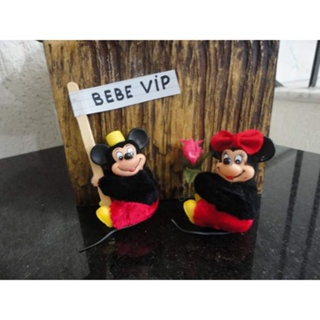 CAIXA COM 24 AGARRADINHOS MICKEY E MINNIE ANTIGOS