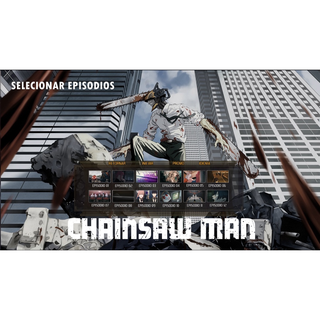 Blu-ray Chainsaw Man - Primeira temporada dublada em alta