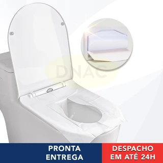 40 Folhas Protetor De Assento Sanitário Descartável Para Banheiro