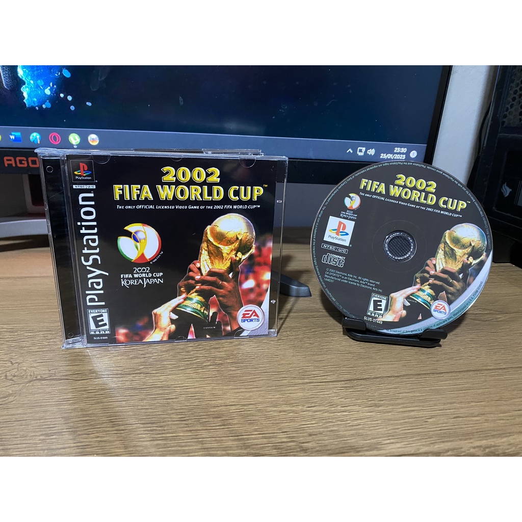 FIFA World Cup 2002 para PS1 | Shopee Brasil