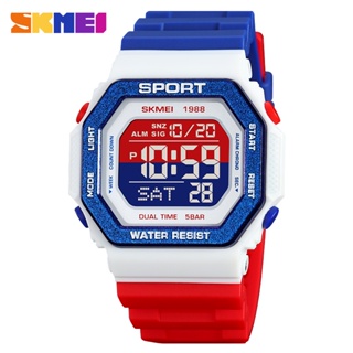 Relógio De Pulso Digital SKMEI Fashion Sports Waterproof Contagem Regressiva De Relógios