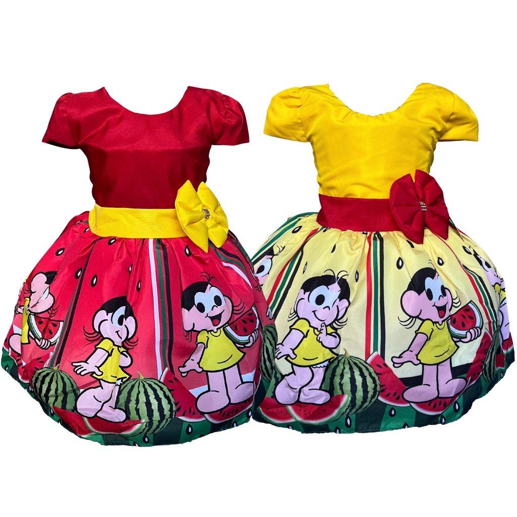 Vestidos de store personagens para aniversario