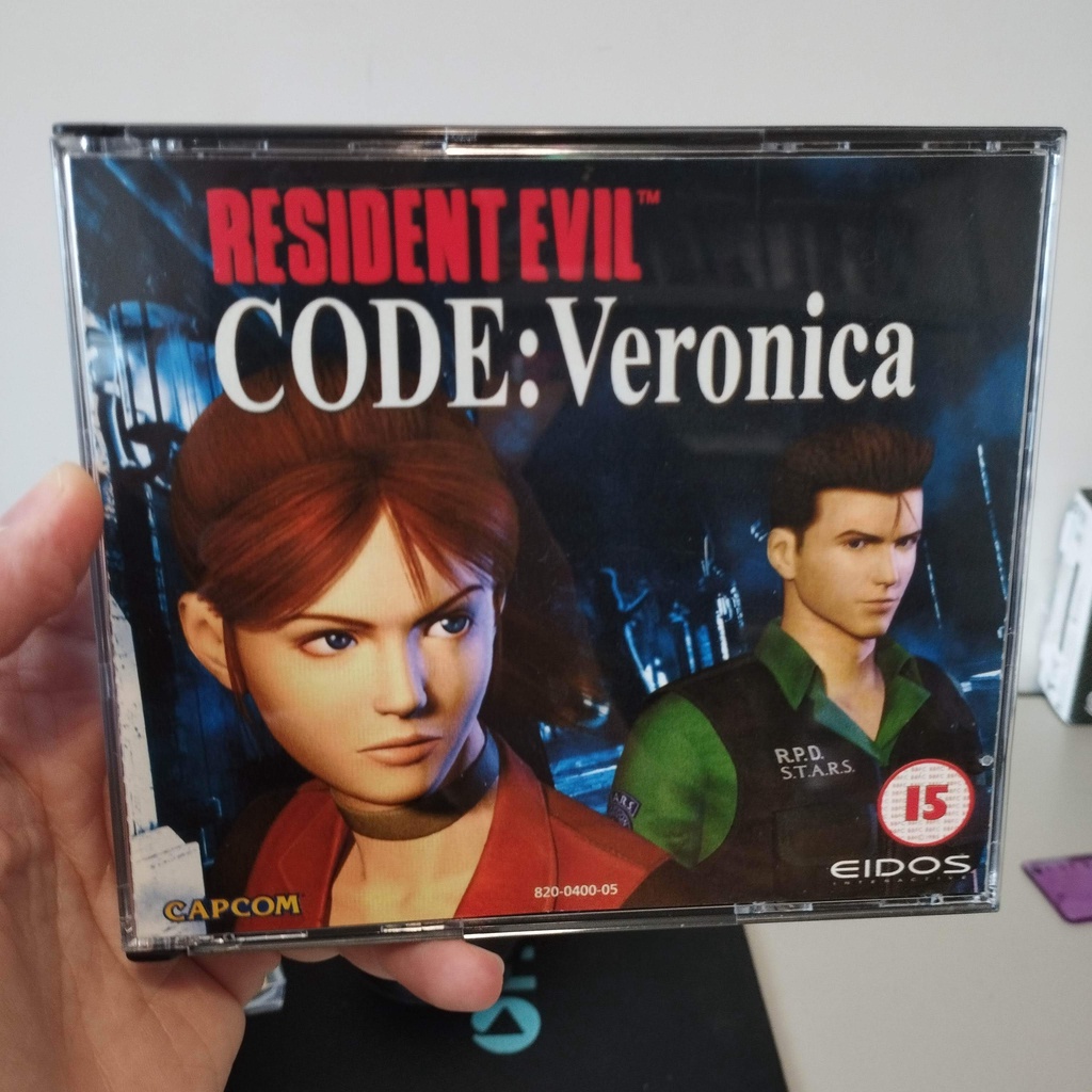 Resident Evil Code Veronica X (DREAMCAST) DUBLADO em Português do Brasil 