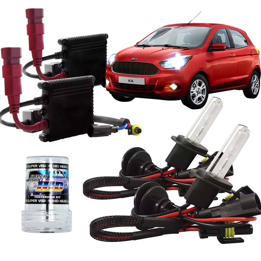 Kit Xénon HID Autovizion Premier 55W 9006 HB4 - 10000K Bleu Brillant - Faisceau Bas - Neuf